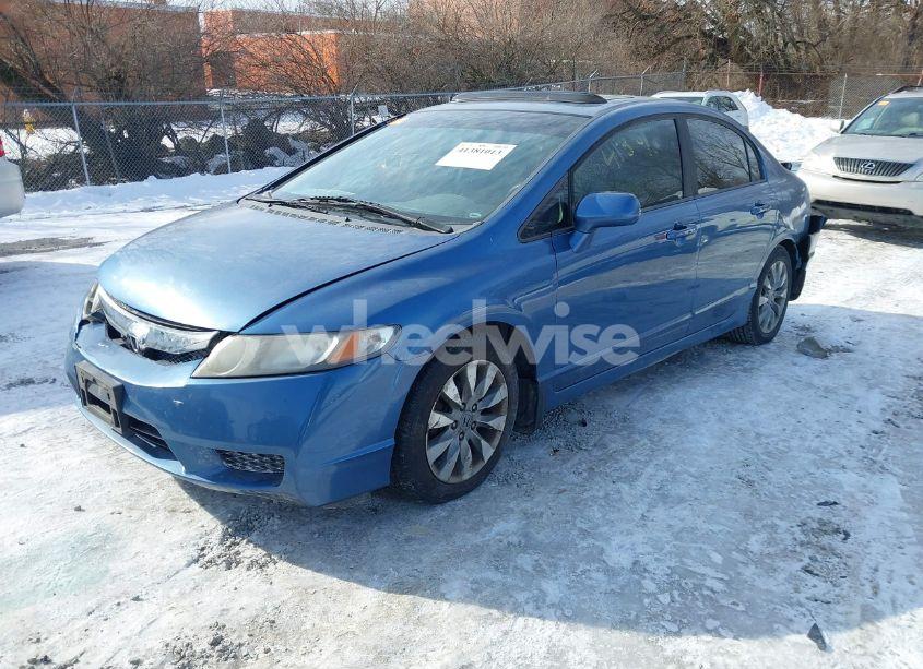Photo 2 of 2010 Honda Civic EX (VIN 19XFA1F83AE014820)