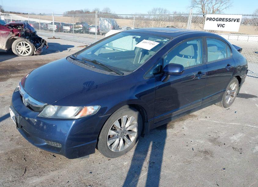 Photo 2 of 2010 Honda Civic EX (VIN 19XFA1F83AE055531)