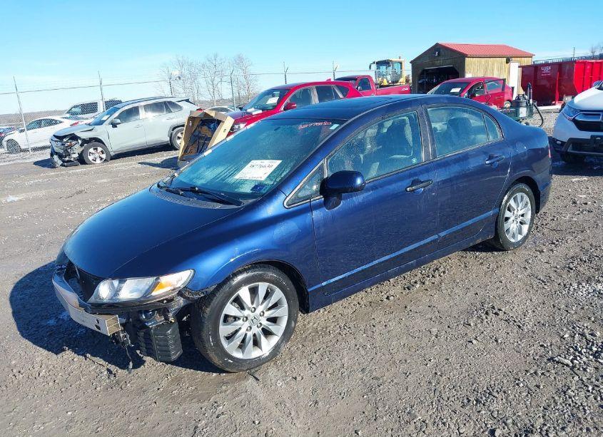 Photo 2 of 2010 Honda Civic EX (VIN 19XFA1F84AE004166)