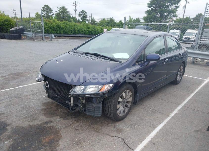 Photo 2 of 2010 Honda Civic EX (VIN 19XFA1F85AE026791)