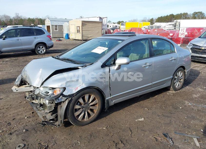 Photo 2 of 2010 Honda Civic EX (VIN 19XFA1F87AE026145)