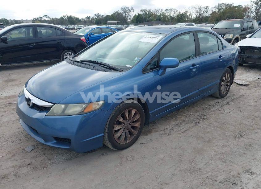 Photo 2 of 2010 Honda Civic EX (VIN 19XFA1F88AE061406)