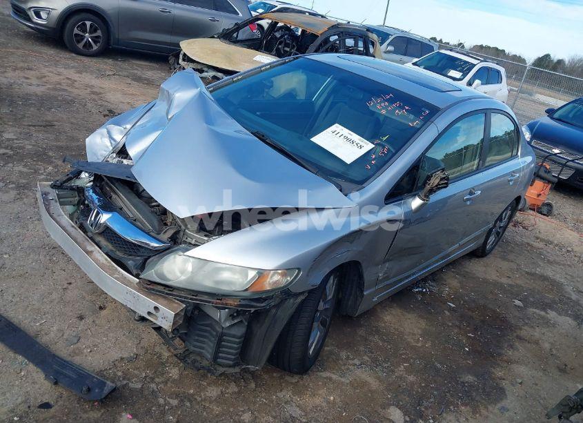 Photo 2 of 2010 Honda Civic EX (VIN 19XFA1F89AE055811)