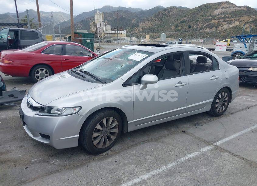 Photo 14 of 2010 Honda Civic EX-L (VIN 19XFA1F93AE032307)