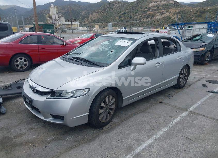 Photo 2 of 2010 Honda Civic EX-L (VIN 19XFA1F93AE032307)