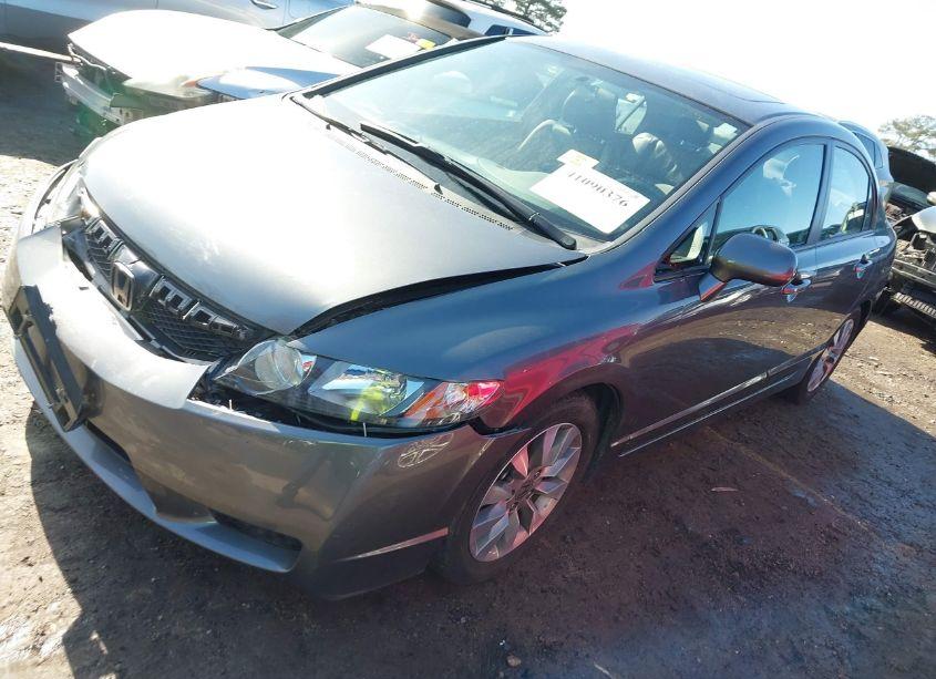 Photo 2 of 2010 Honda Civic EX-L (VIN 19XFA1F93AE051620)
