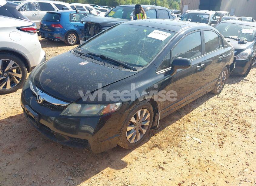 Photo 2 of 2010 Honda Civic EX-L (VIN 19XFA1F98AE054965)