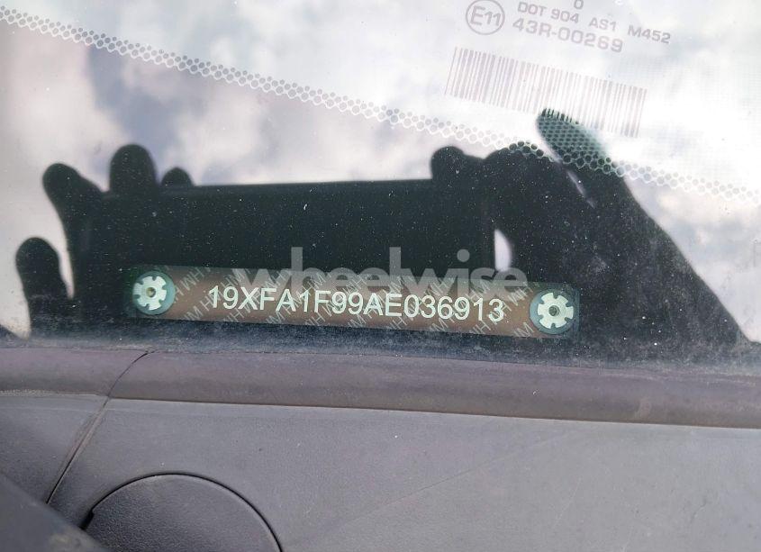 Photo 18 of 2010 Honda Civic EX-L (VIN 19XFA1F99AE036913)