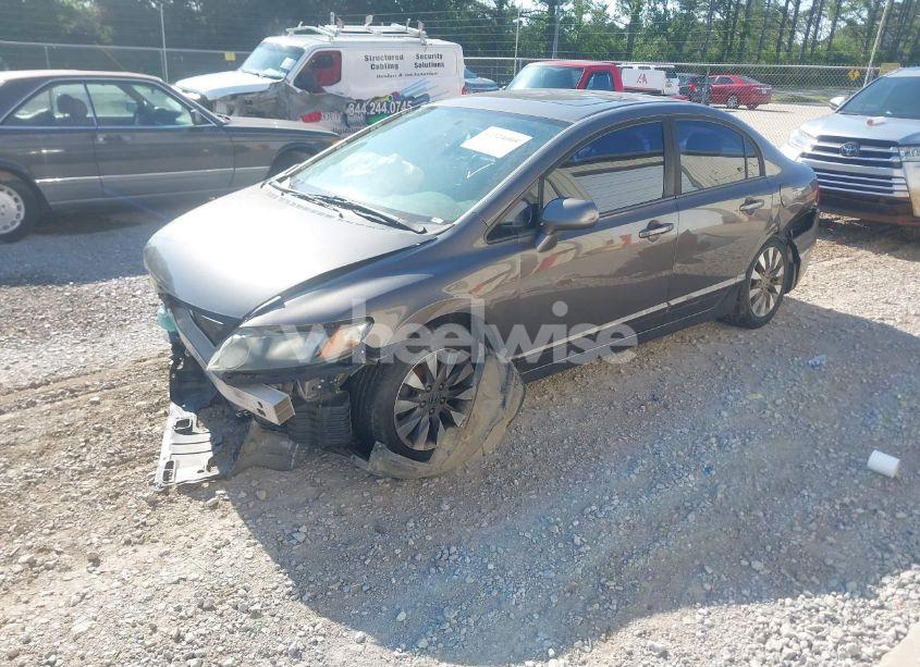 Photo 2 of 2010 Honda Civic EX-L (VIN 19XFA1F99AE054103)