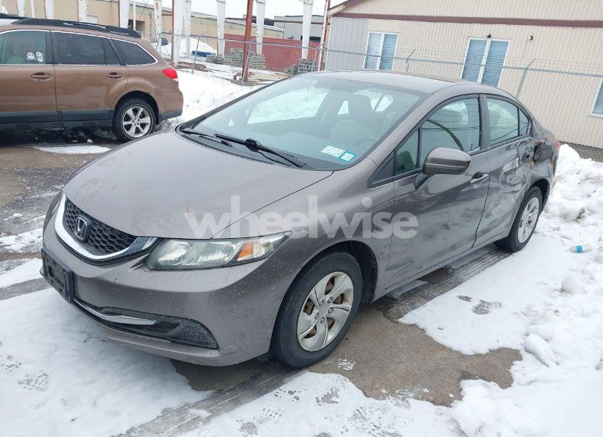 Photo 2 of 2014 Honda Civic LX (VIN 19XFB2E50EE055504)