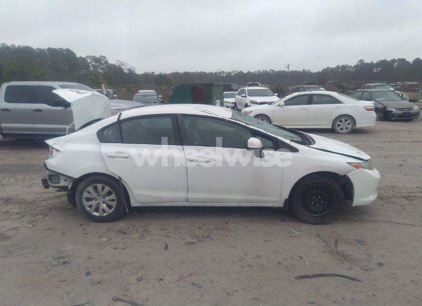 Photo 13 of 2012 Honda Civic LX (VIN 19XFB2E55CE002293)