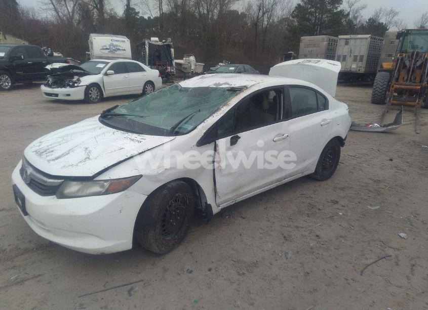 Photo 2 of 2012 Honda Civic LX (VIN 19XFB2E55CE002293)