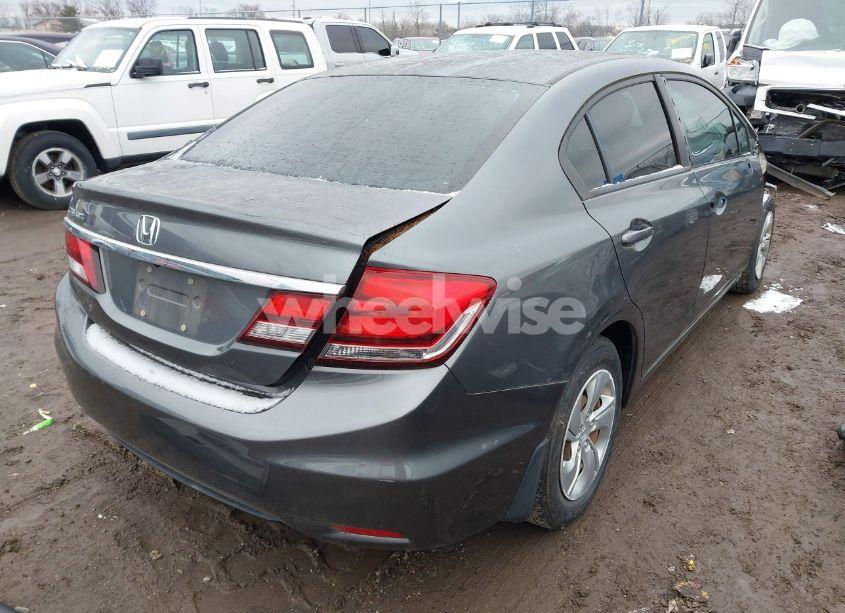 Photo 4 of 2013 Honda Civic LX (VIN 19XFB2E55DE065444)