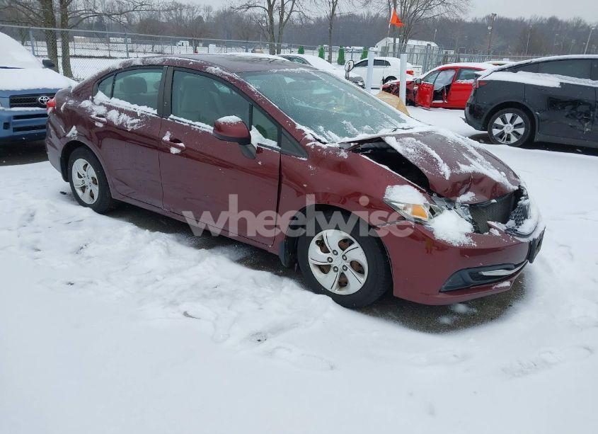 2013 Honda Civic LX (VIN 19XFB2E56DE068787) main photo