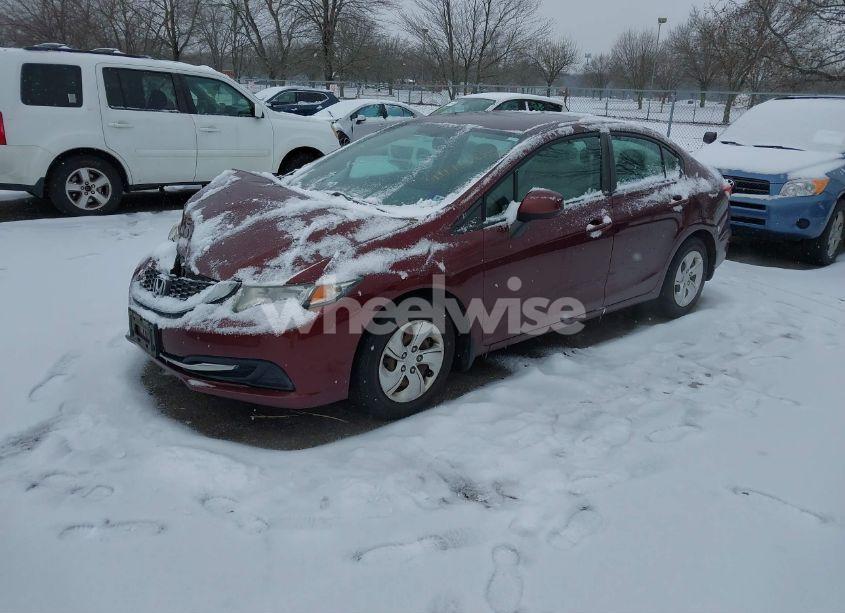Photo 2 of 2013 Honda Civic LX (VIN 19XFB2E56DE068787)