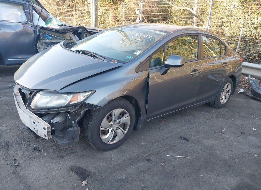 Photo 2 of 2013 Honda Civic LX (VIN 19XFB2E58DE035483)