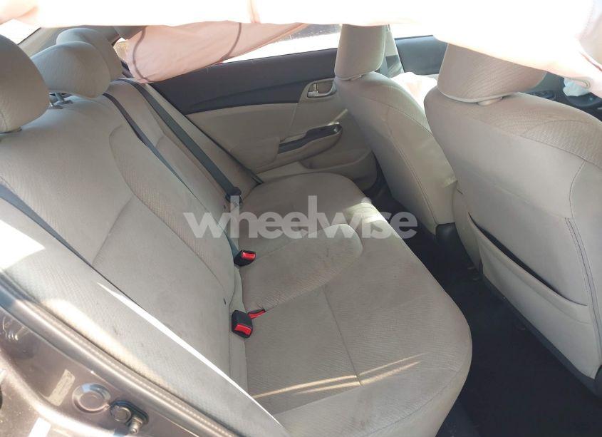 Photo 8 of 2013 Honda Civic LX (VIN 19XFB2E58DE062666)