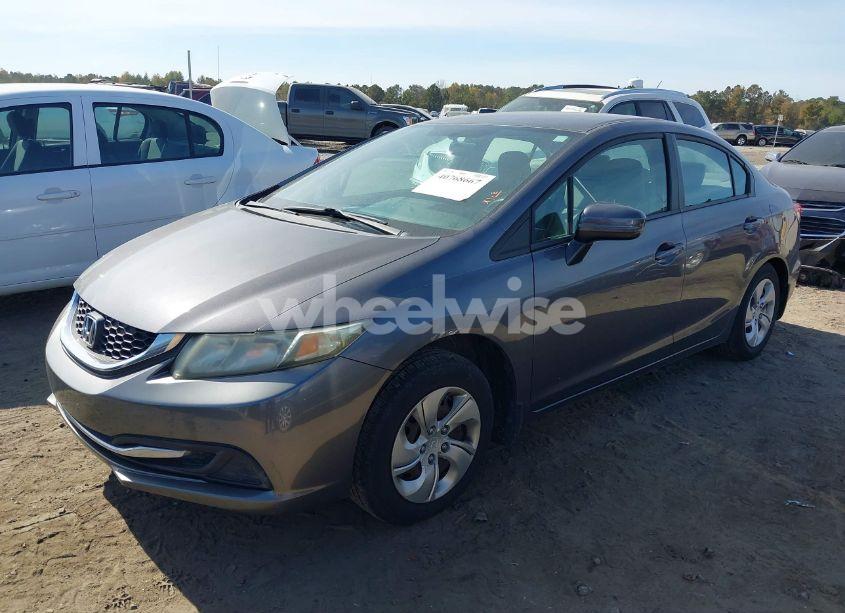 Photo 2 of 2014 Honda Civic LX (VIN 19XFB2E58EE081641)