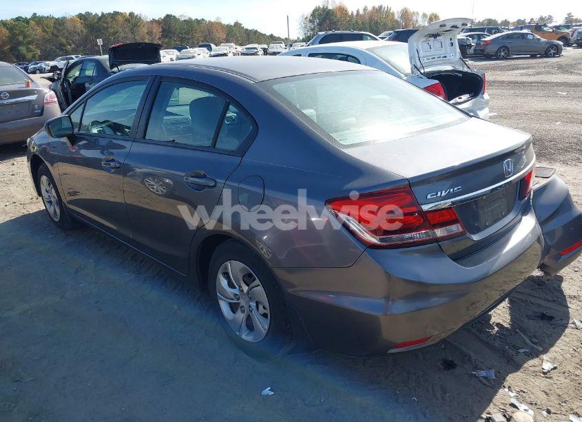 Photo 3 of 2014 Honda Civic LX (VIN 19XFB2E58EE081641)