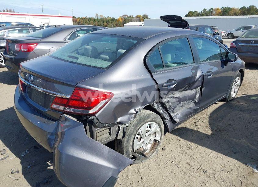 Photo 4 of 2014 Honda Civic LX (VIN 19XFB2E58EE081641)