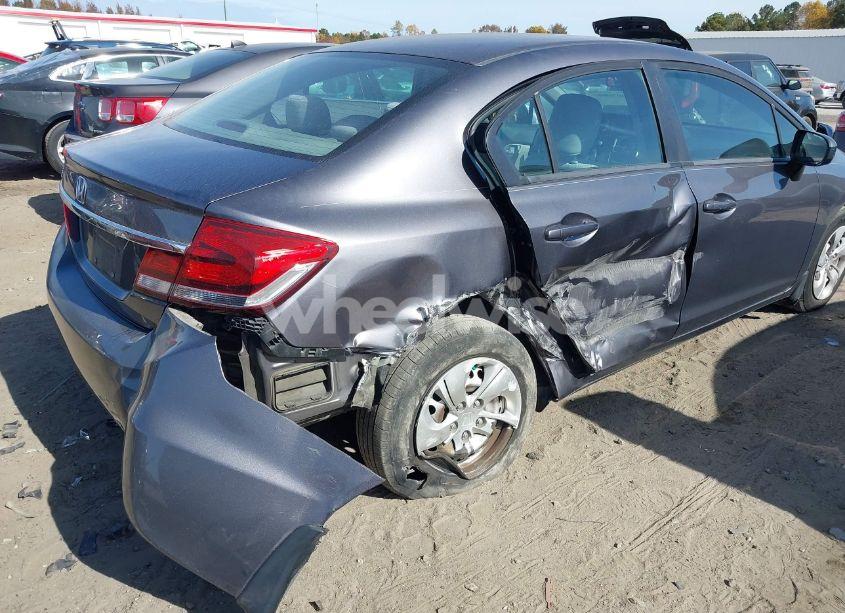 Photo 6 of 2014 Honda Civic LX (VIN 19XFB2E58EE081641)