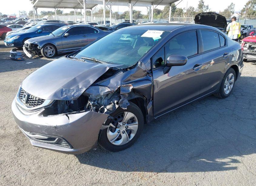 Photo 2 of 2015 Honda Civic LX (VIN 19XFB2E58FE013695)