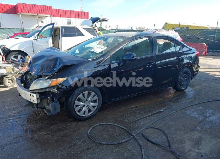 Photo 2 of 2012 Honda Civic LX (VIN 19XFB2E59CE064747)