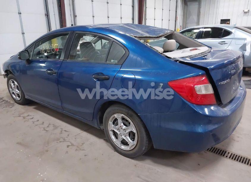 Photo 3 of 2012 Honda Civic DX (VIN 19XFB2F26CE002534)