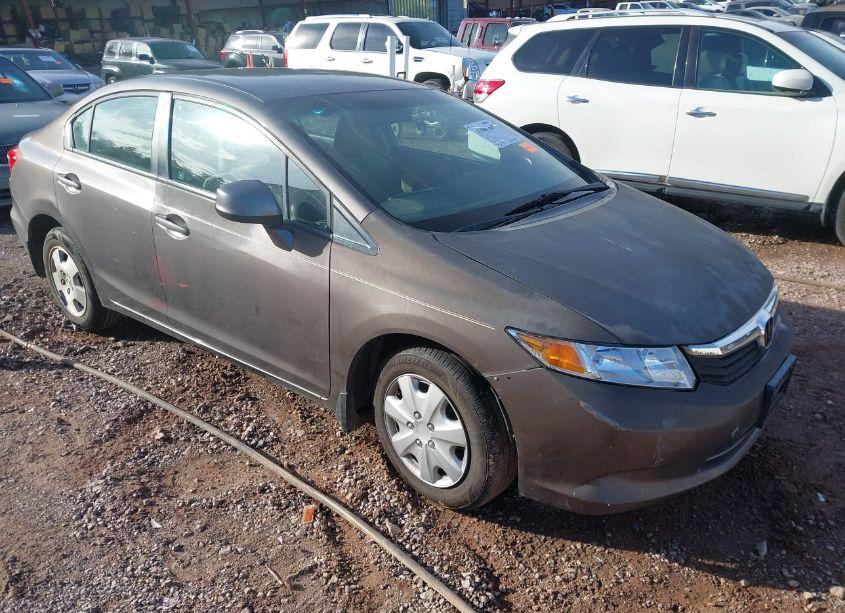 2012 Honda Civic LX (VIN 19XFB2F50CE005942) main photo