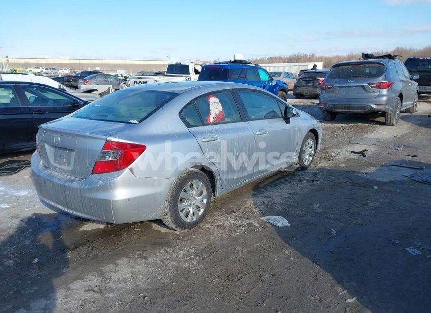 Photo 4 of 2012 Honda Civic SDN LX (VIN 19XFB2F50CE005990)