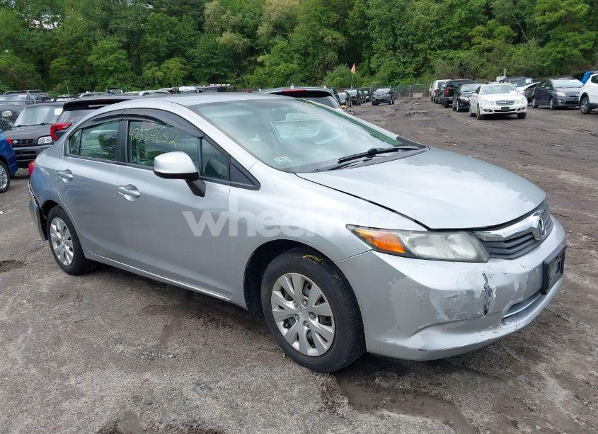 2012 Honda Civic LX (VIN 19XFB2F50CE010445) main photo