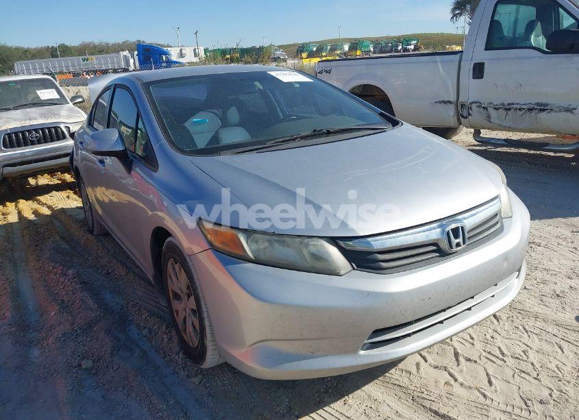 2012 Honda Civic SDN LX (VIN 19XFB2F50CE018822) main photo