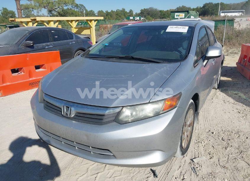 Photo 2 of 2012 Honda Civic SDN LX (VIN 19XFB2F50CE018822)