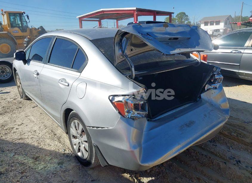 Photo 3 of 2012 Honda Civic SDN LX (VIN 19XFB2F50CE018822)