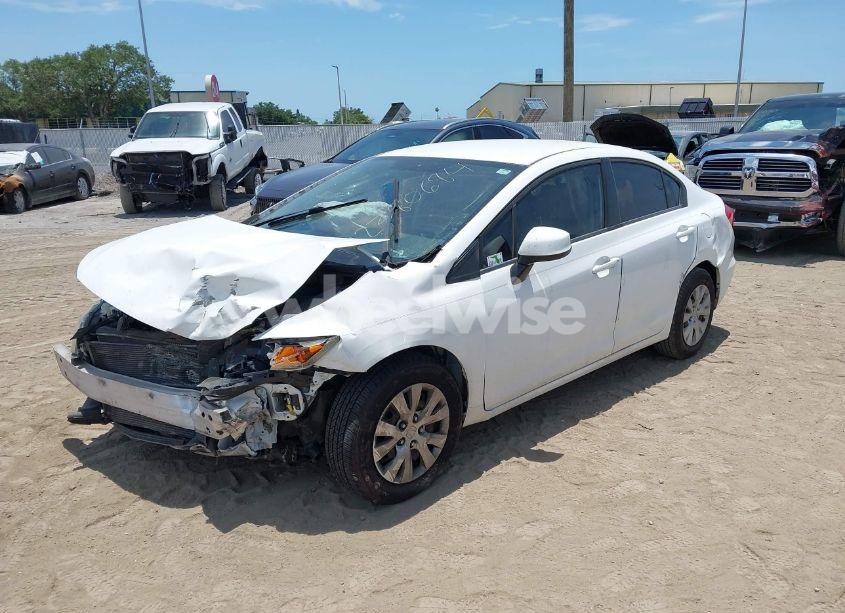 Photo 2 of 2012 Honda Civic LX (VIN 19XFB2F50CE022045)