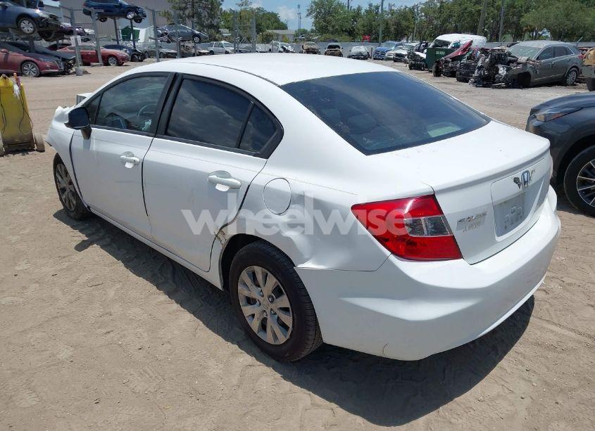 Photo 3 of 2012 Honda Civic LX (VIN 19XFB2F50CE022045)