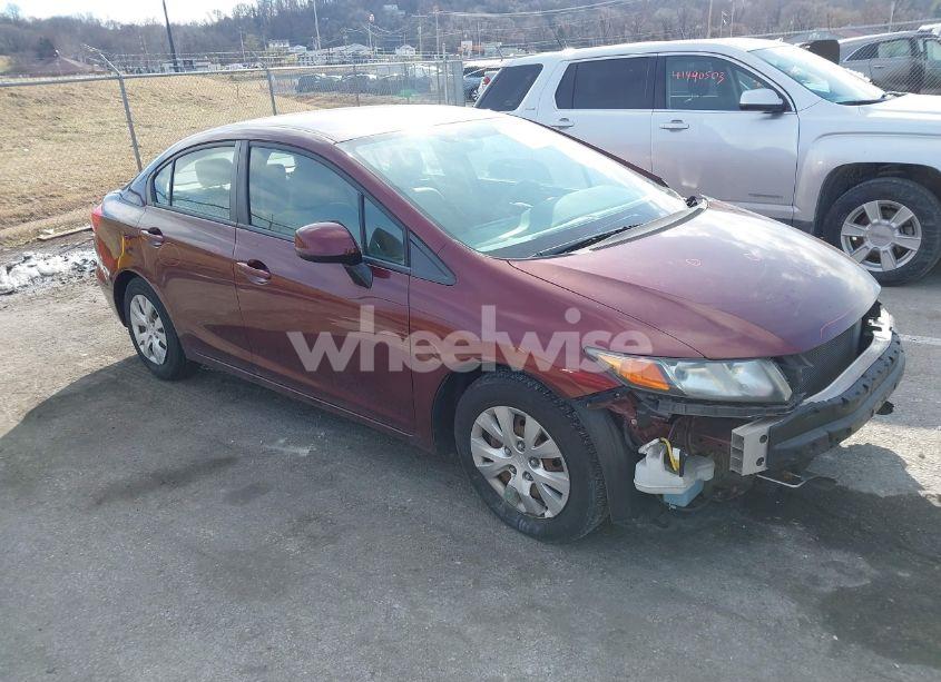 2012 Honda Civic LX (VIN 19XFB2F50CE026421) main photo