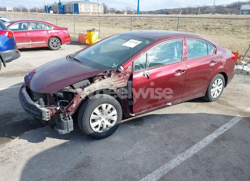 Photo 2 of 2012 Honda Civic LX (VIN 19XFB2F50CE026421)