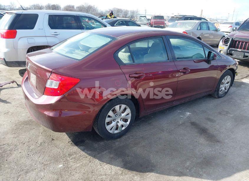 Photo 4 of 2012 Honda Civic LX (VIN 19XFB2F50CE026421)