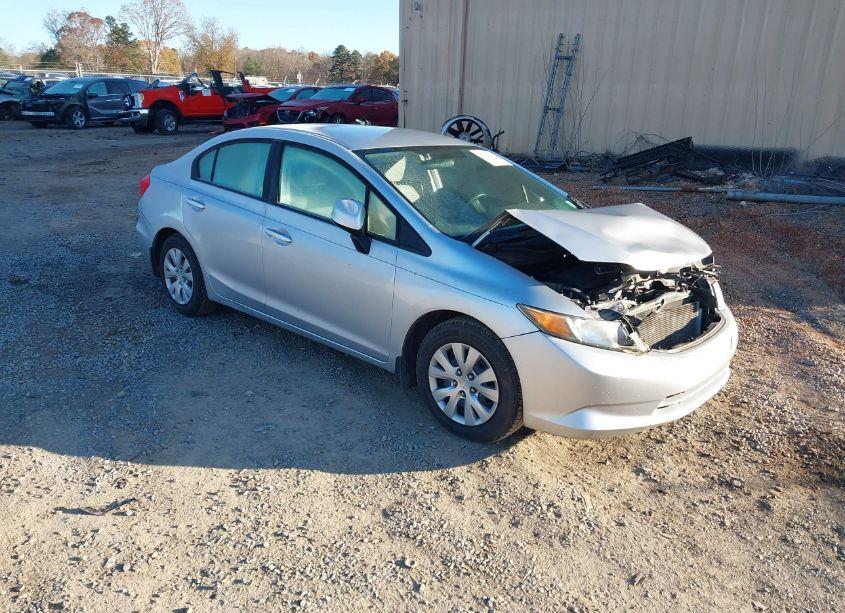 2012 Honda Civic LX (VIN 19XFB2F50CE043283) main photo