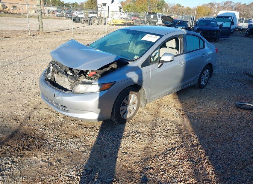 Photo 2 of 2012 Honda Civic LX (VIN 19XFB2F50CE043283)