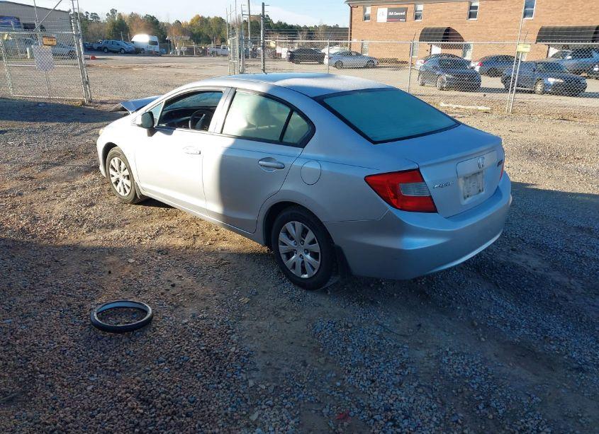 Photo 3 of 2012 Honda Civic LX (VIN 19XFB2F50CE043283)