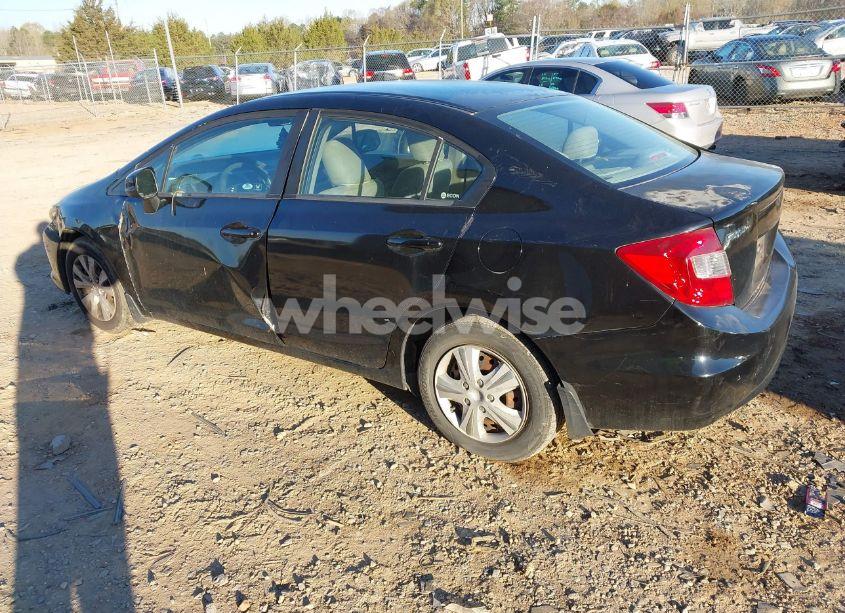 Photo 3 of 2012 Honda Civic LX (VIN 19XFB2F50CE057541)
