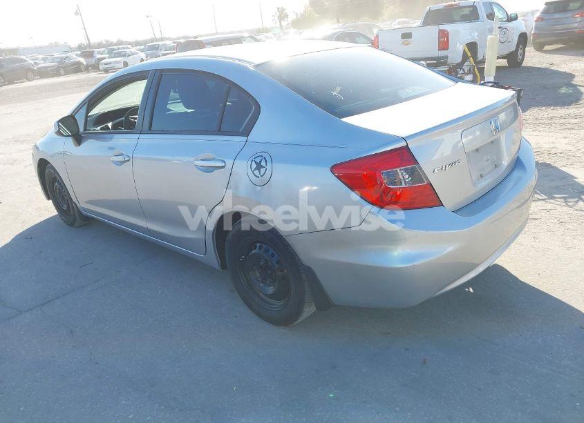 Photo 3 of 2012 Honda Civic SDN LX (VIN 19XFB2F50CE085758)