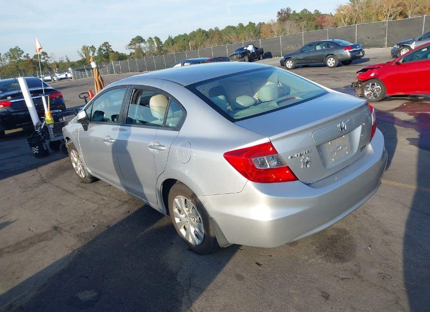 Photo 3 of 2012 Honda Civic LX (VIN 19XFB2F50CE085808)