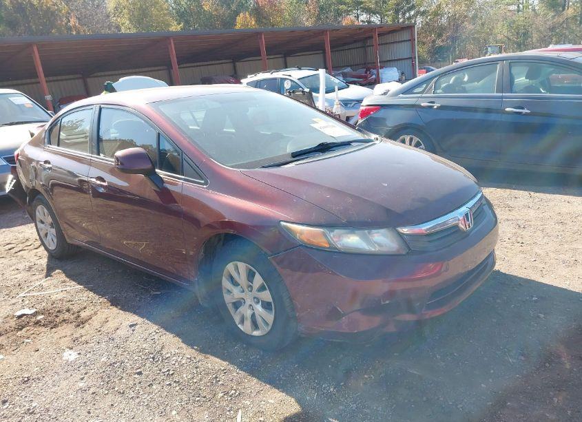 2012 Honda Civic LX (VIN 19XFB2F50CE089910) main photo