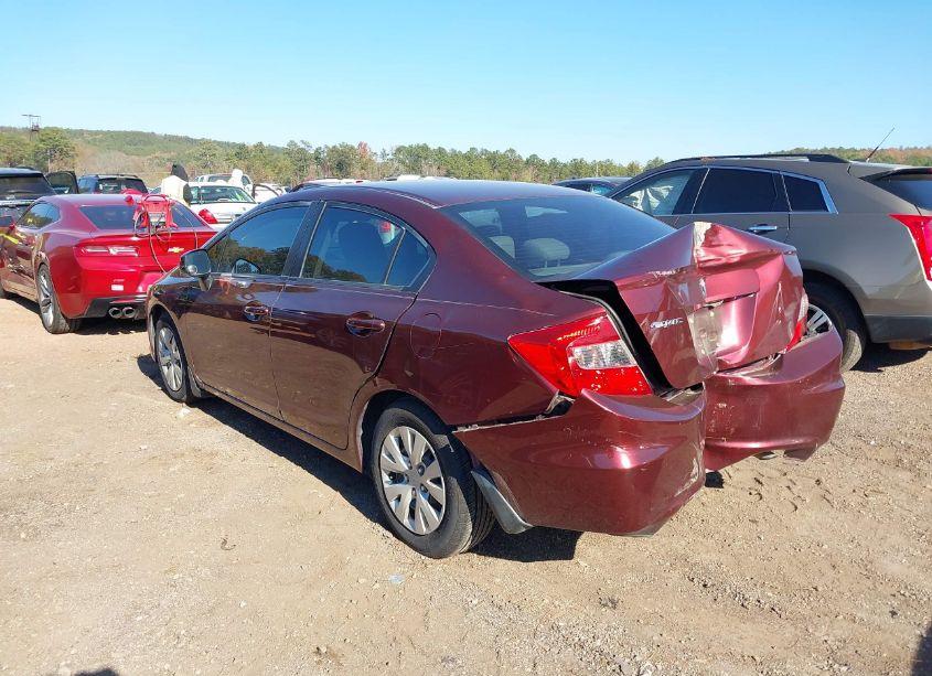 Photo 3 of 2012 Honda Civic LX (VIN 19XFB2F50CE089910)