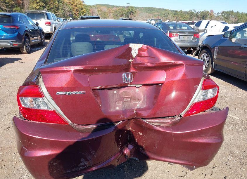 Photo 6 of 2012 Honda Civic LX (VIN 19XFB2F50CE089910)