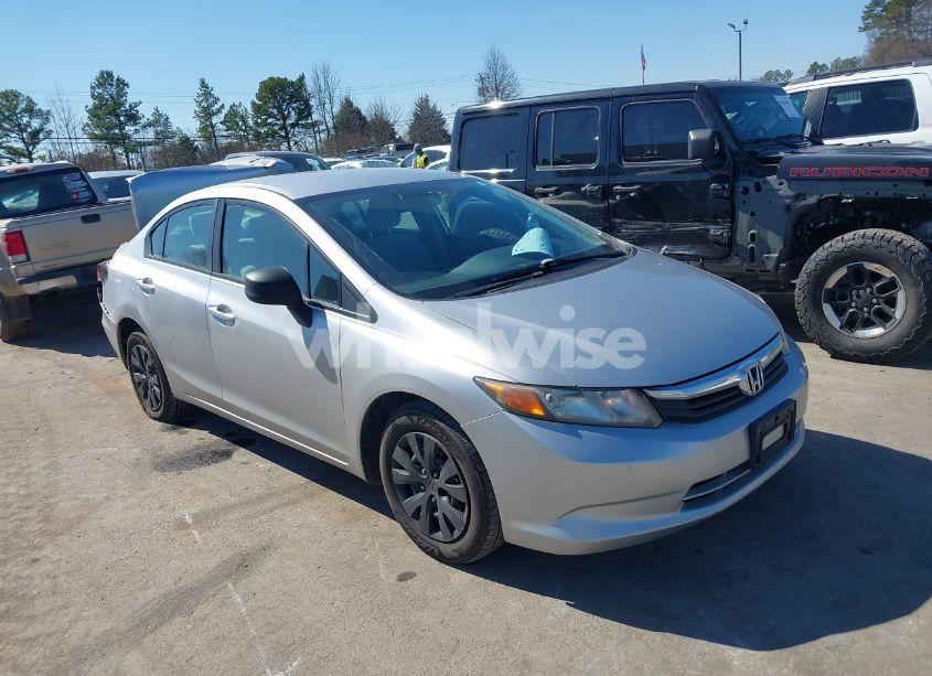 2012 Honda Civic LX (VIN 19XFB2F50CE092242) main photo