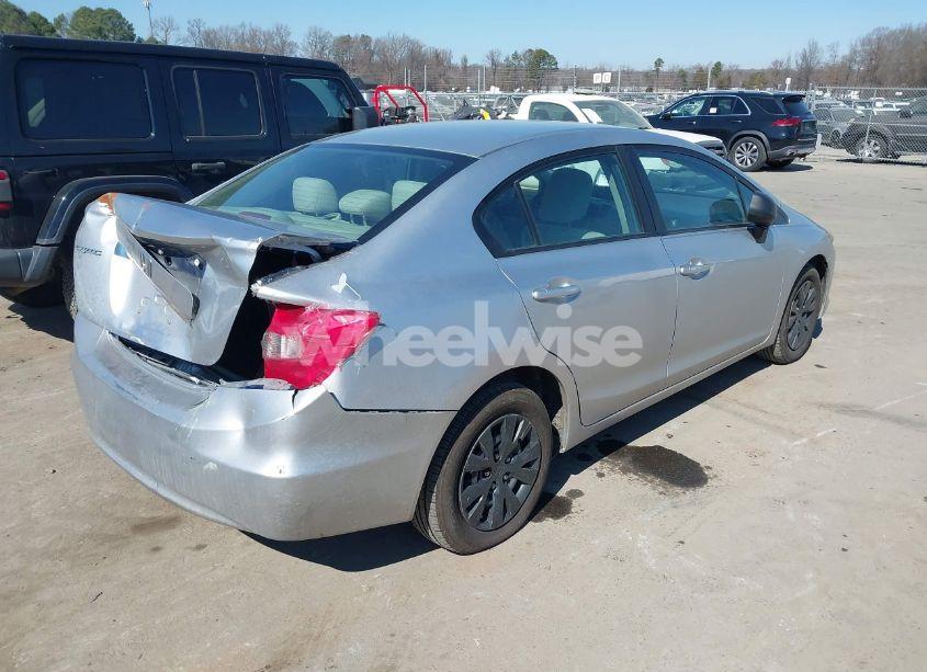 Photo 4 of 2012 Honda Civic LX (VIN 19XFB2F50CE092242)